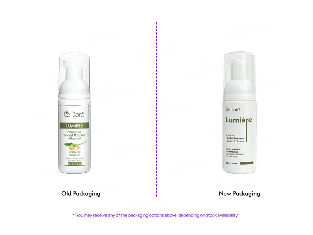 Le Dore Lumiere Advanced Nourishing Facial Mousse Face Wash