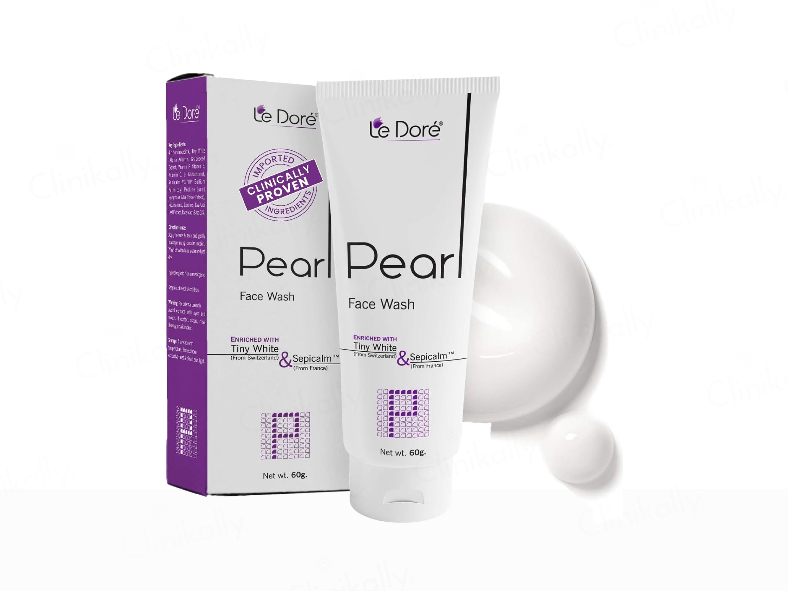 Le Dore Pearl Brightening & Whitening Face Wash