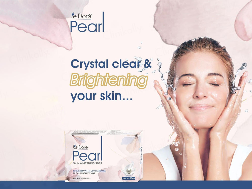 Le Dore Pearl Skin Whitening Premium Beauty Soap