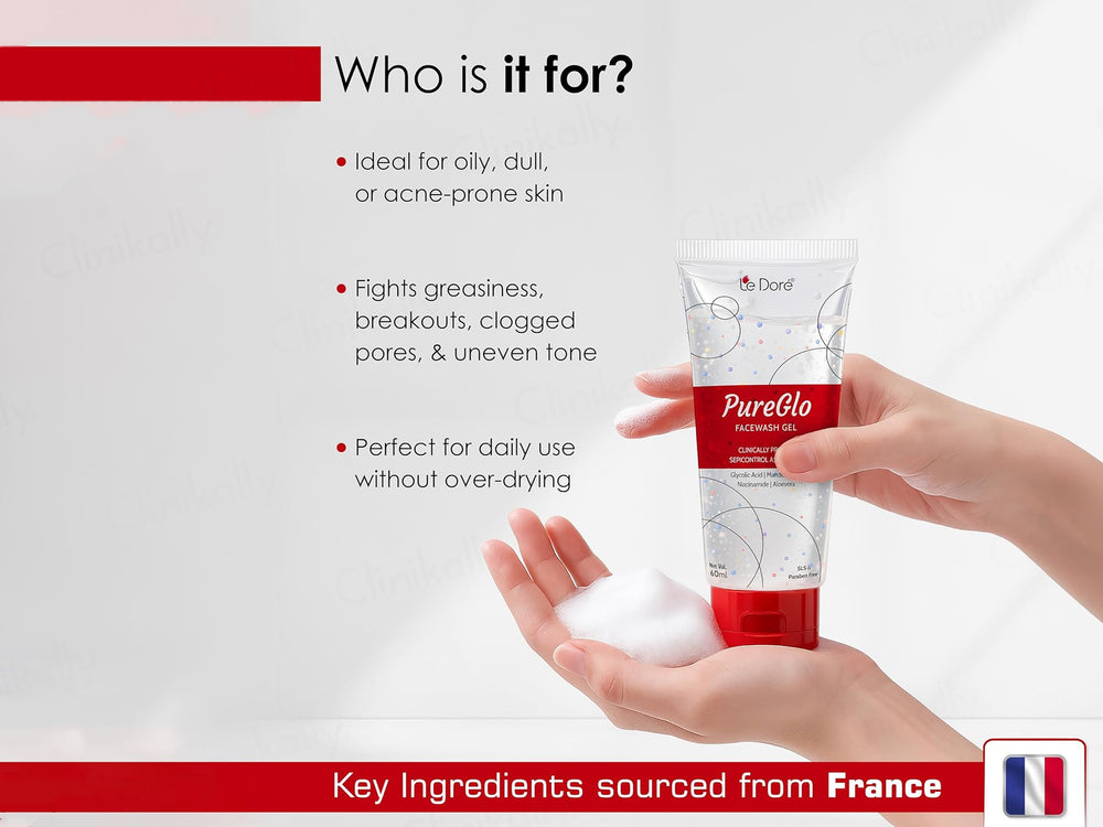 Le Dore Pureglo Facewash Gel