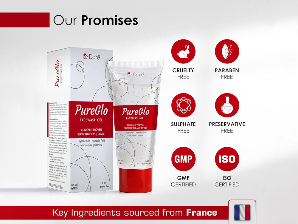 Le Dore Pureglo Facewash Gel