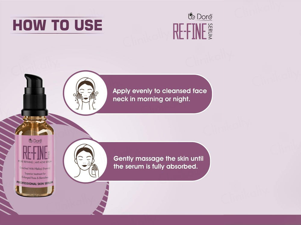 Le Dore RE-FINE Pore Refining Anti Acne Serum