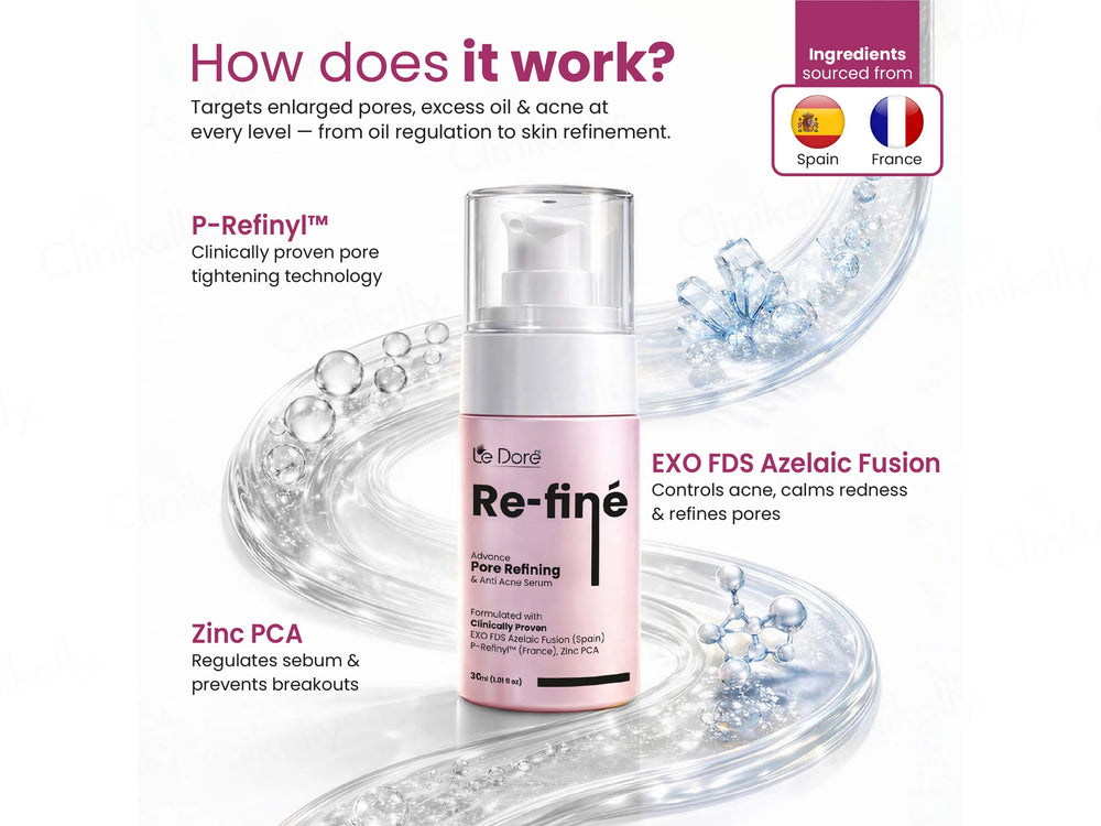 Le Dore RE-FINE Pore Refining Anti Acne Serum