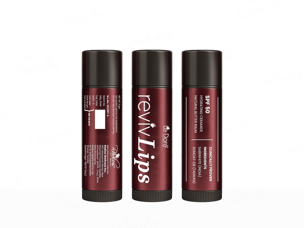 Le Dore RevivLips Natural Butter Lip Balm SPF 50