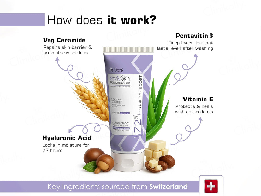 Le Dore RevivSkin Face & Body Moisturizing Cream