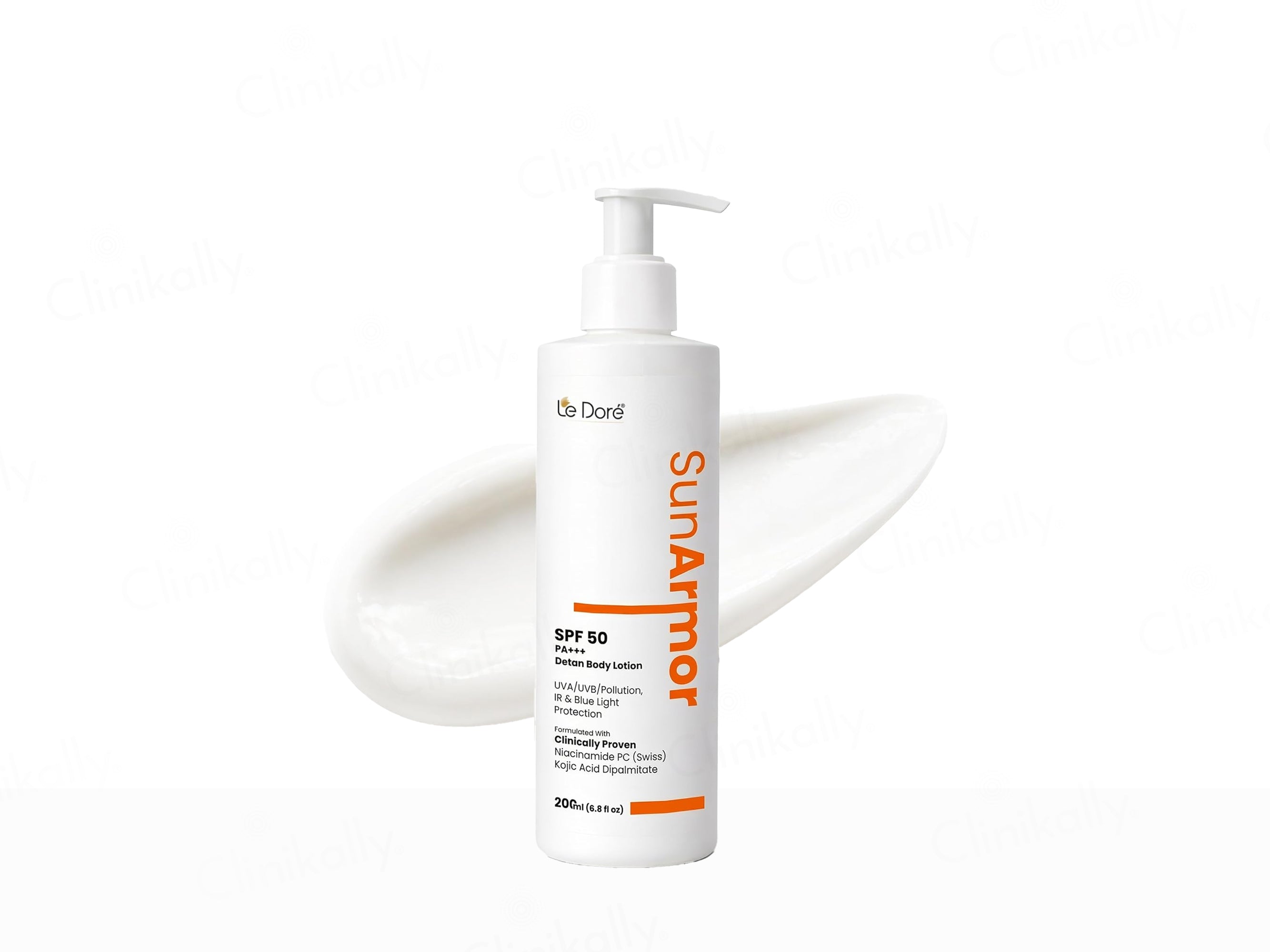 Le Dore Sunarmor Detan Body Lotion Sunscreen SPF 50 PA+++