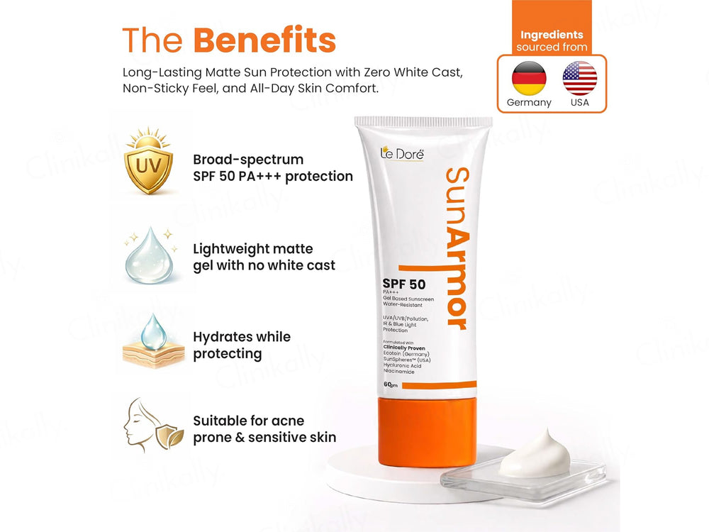 Le Dore Sunarmor Sunscreen Gel SPF 50 PA+++