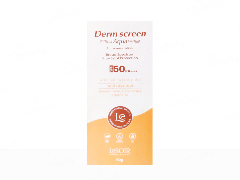 Lesoir Derm Screen Aqua Anti Ageing Formula Sunscreen Lotion SPF 50 PA++++