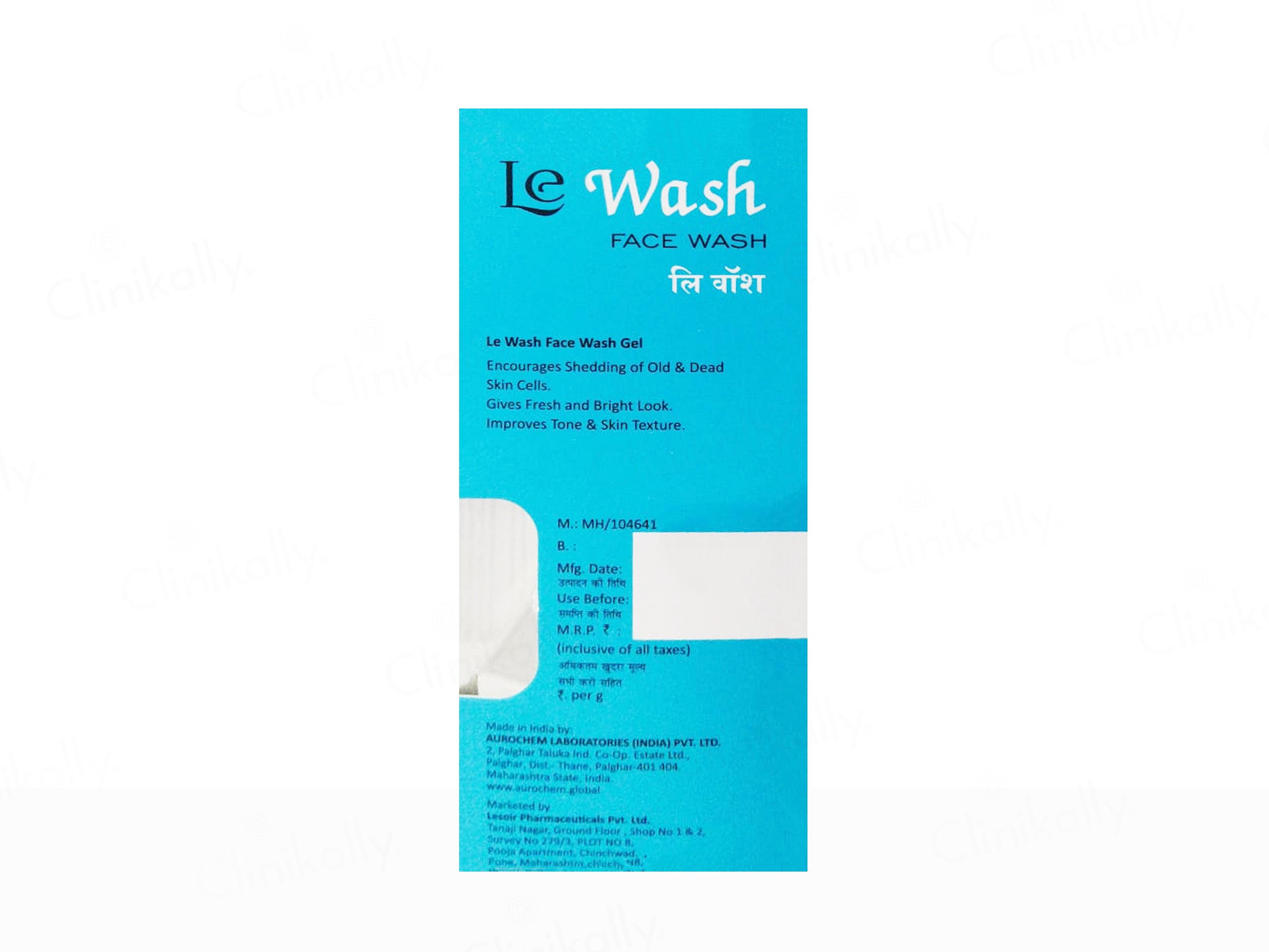 Lesoir Le Wash Refreshing Face Wash Gel