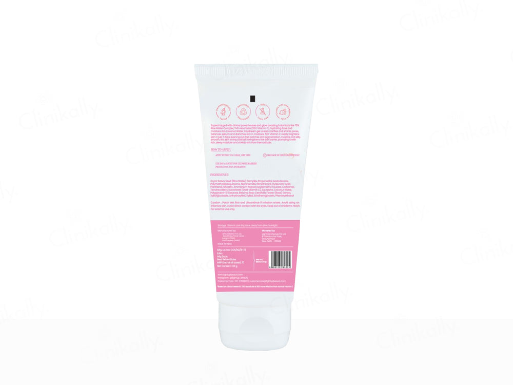 Light Up Daydream 75% Rice Water Complex + Gold Vitamin C Brightening Face Cream
