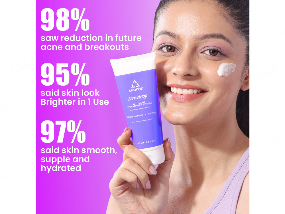 Light Up Dewdrop Anti-Acne Hydrating Face Wash