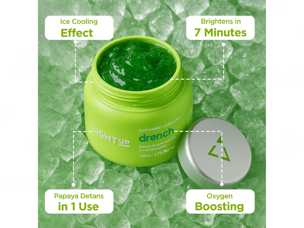 Light Up Drench Hydrating Jelly Face Mask