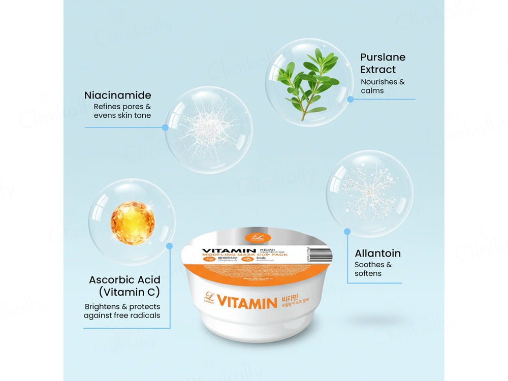 Lindsay Vitamin Modeling Mask Cup Pack