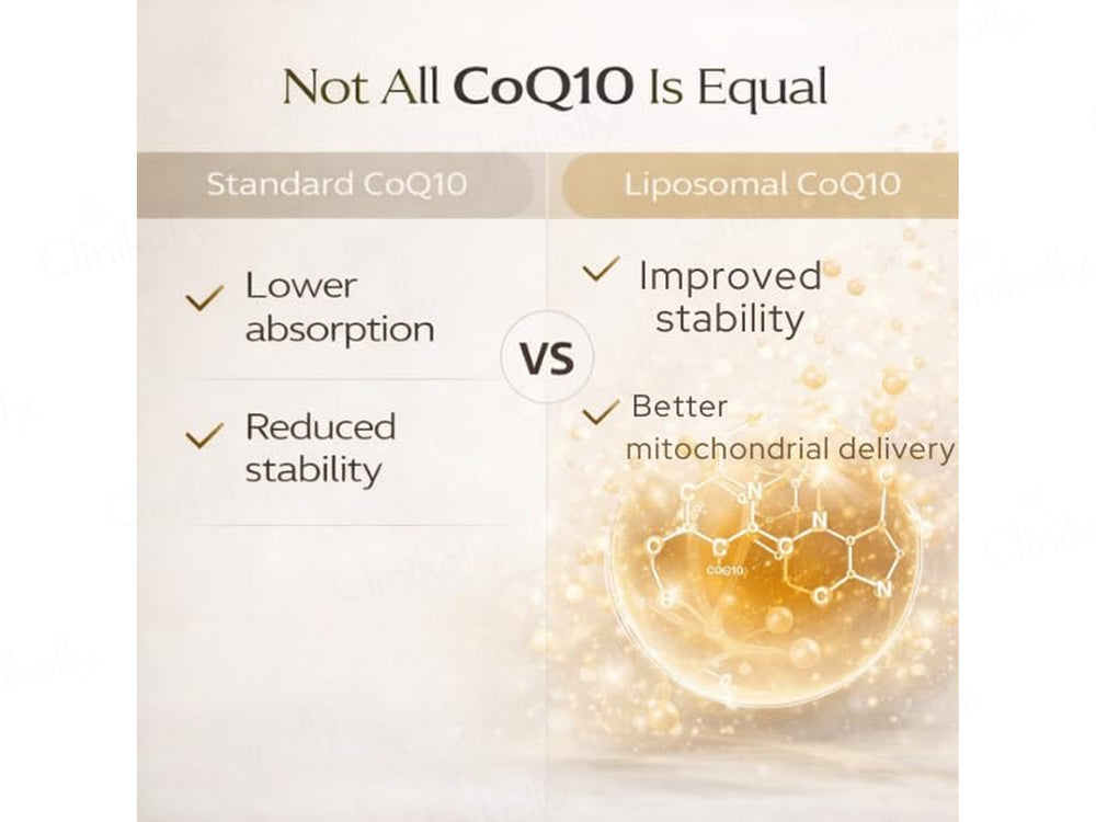 Lipomax Liposomal Coenzyme Q10 300mg Nutraceutical Veg Capsule