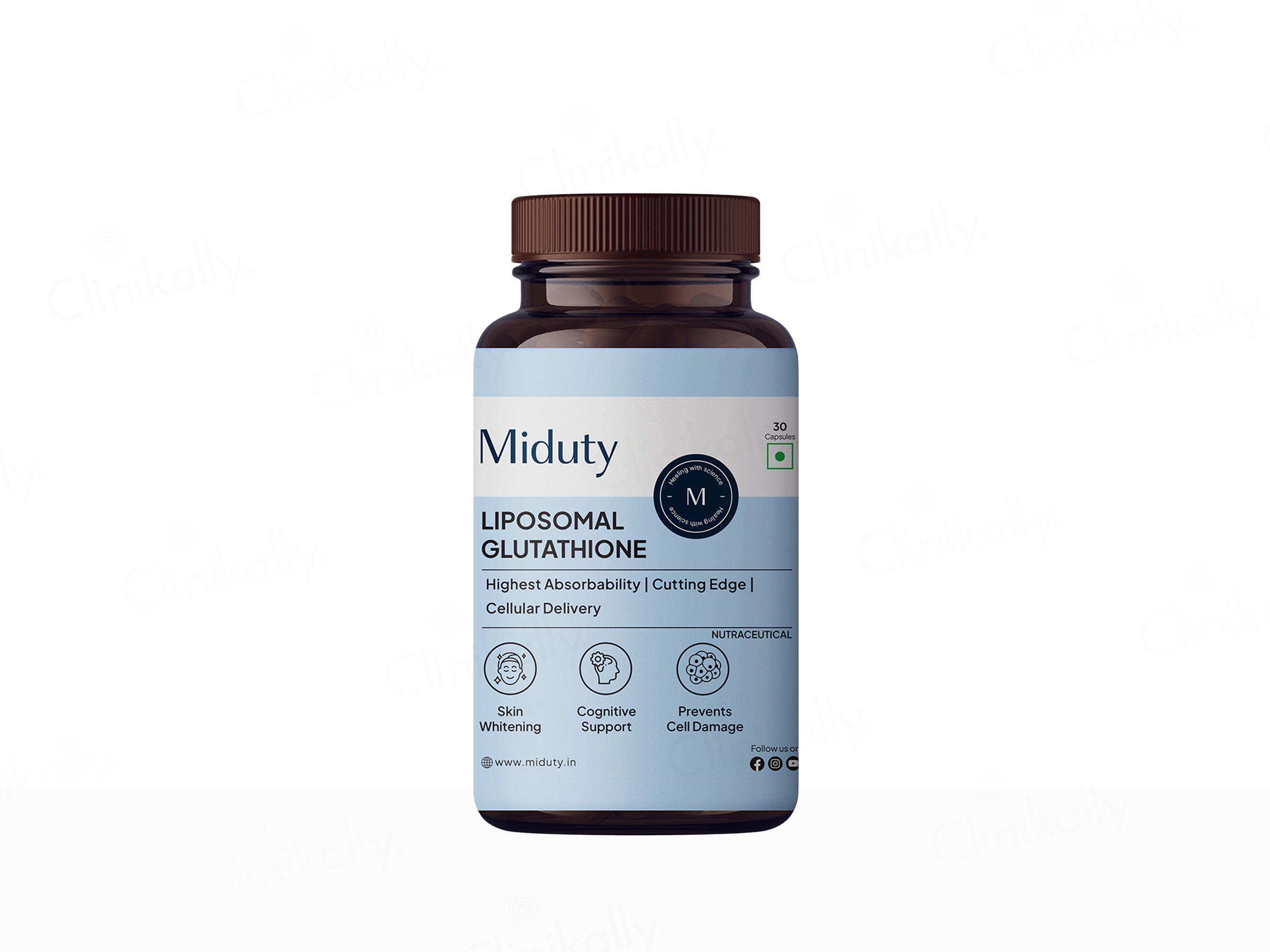 Buy Miduty Liposomal Glutathione Capsule Online at Best Price | Clinikally Buy Miduty Liposomal Glutathione Capsule Online at Best Price | Clinikally