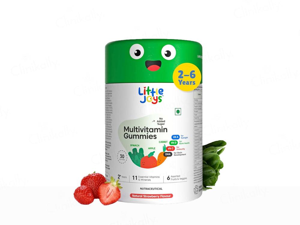 Little Joys Multivitamin Gummies - Natural Strawberry Flavour (2+ Years)