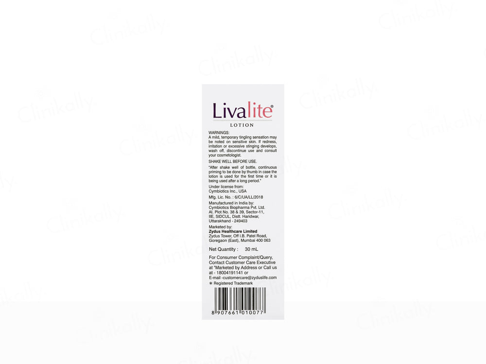 Livalite Lotion