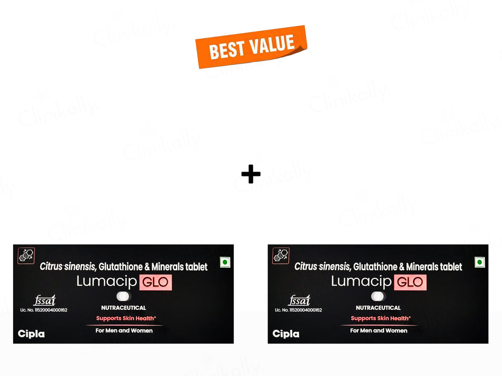 Lumacip Glo Skin Nutraceutical Tablet For Men And Women