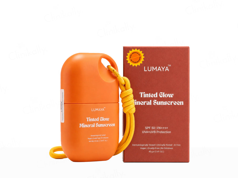 Lumaya Tinted Glow Mineral Sunscreen SPF 50 PA++++ (Golden Honey)