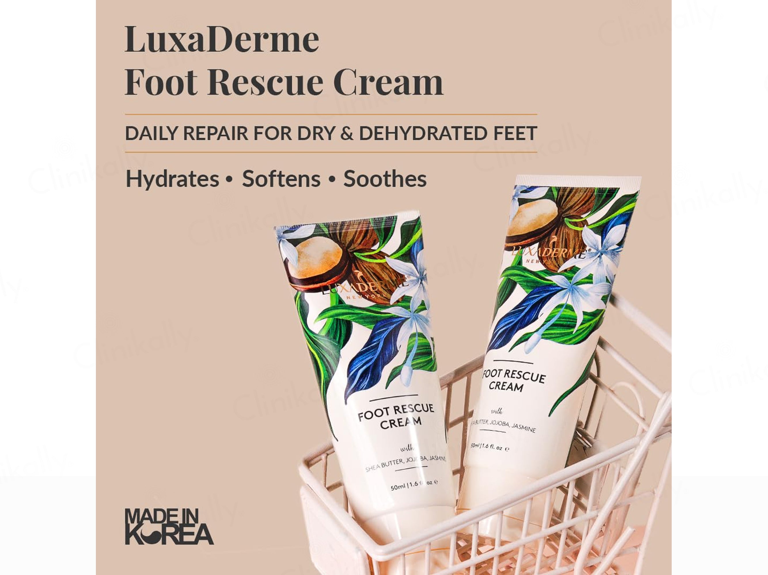 LuxaDerme Foot Rescue Cream