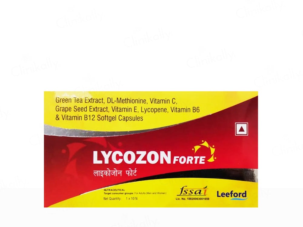 Lycozon Forte Nutraceutical Softgel Capsule