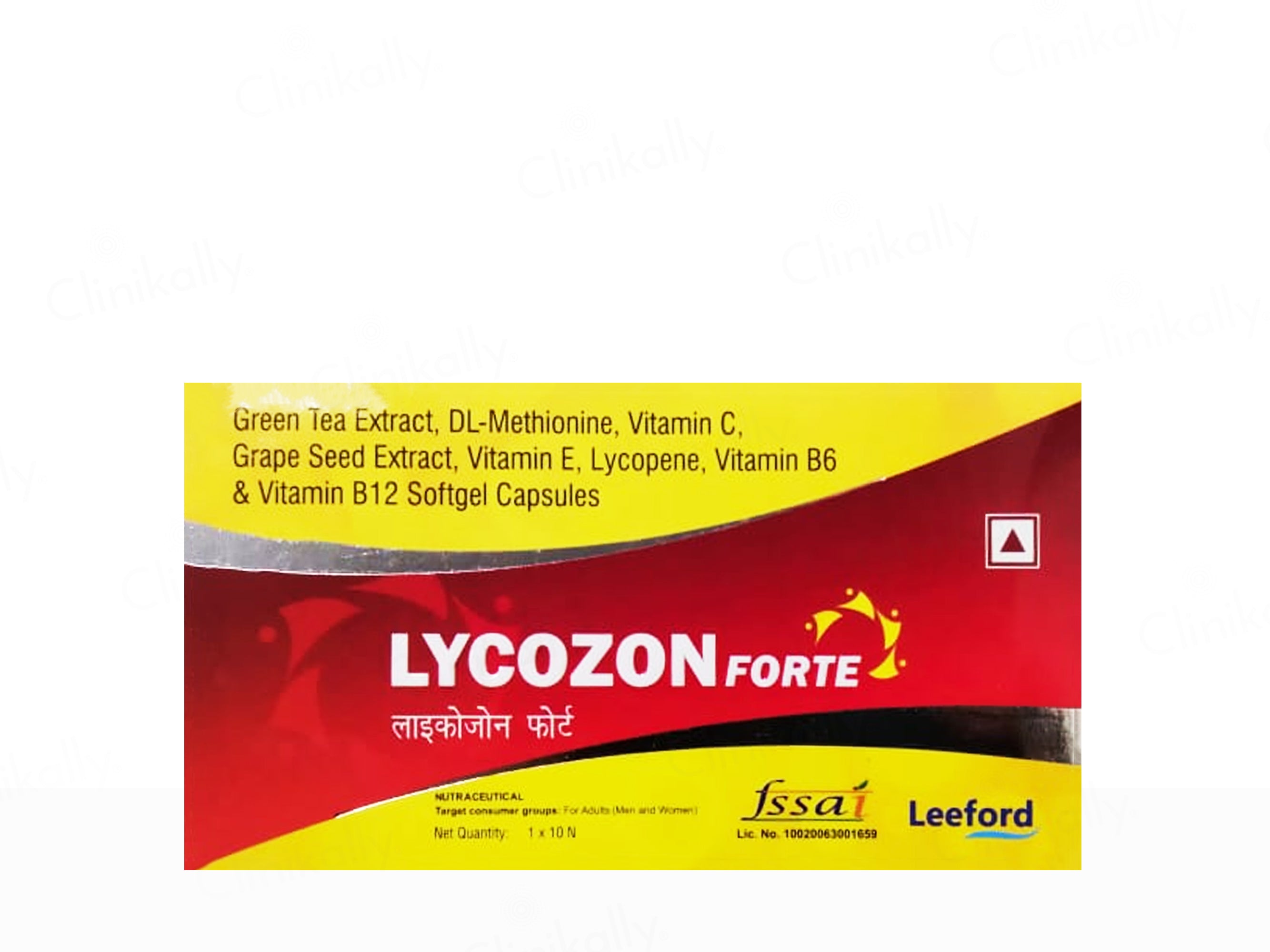 Lycozon Forte Nutraceutical Softgel Capsule