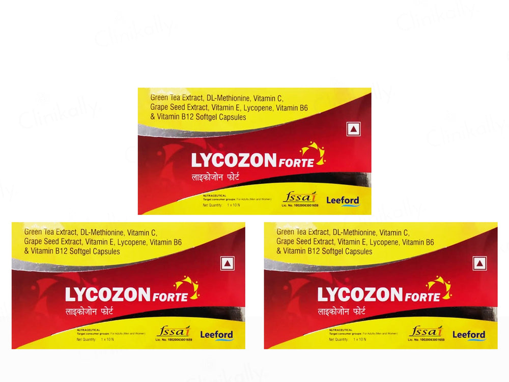 Lycozon Forte Nutraceutical Softgel Capsule