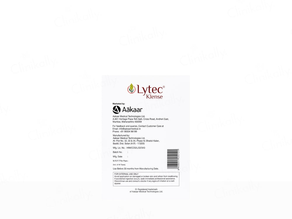 Lytec Klense Biotec Face Cleansing Kit