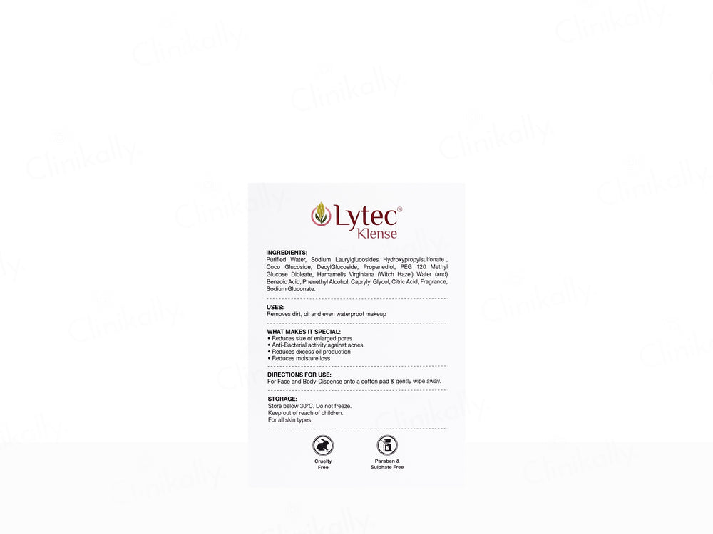 Lytec Klense Biotec Face Cleansing Kit
