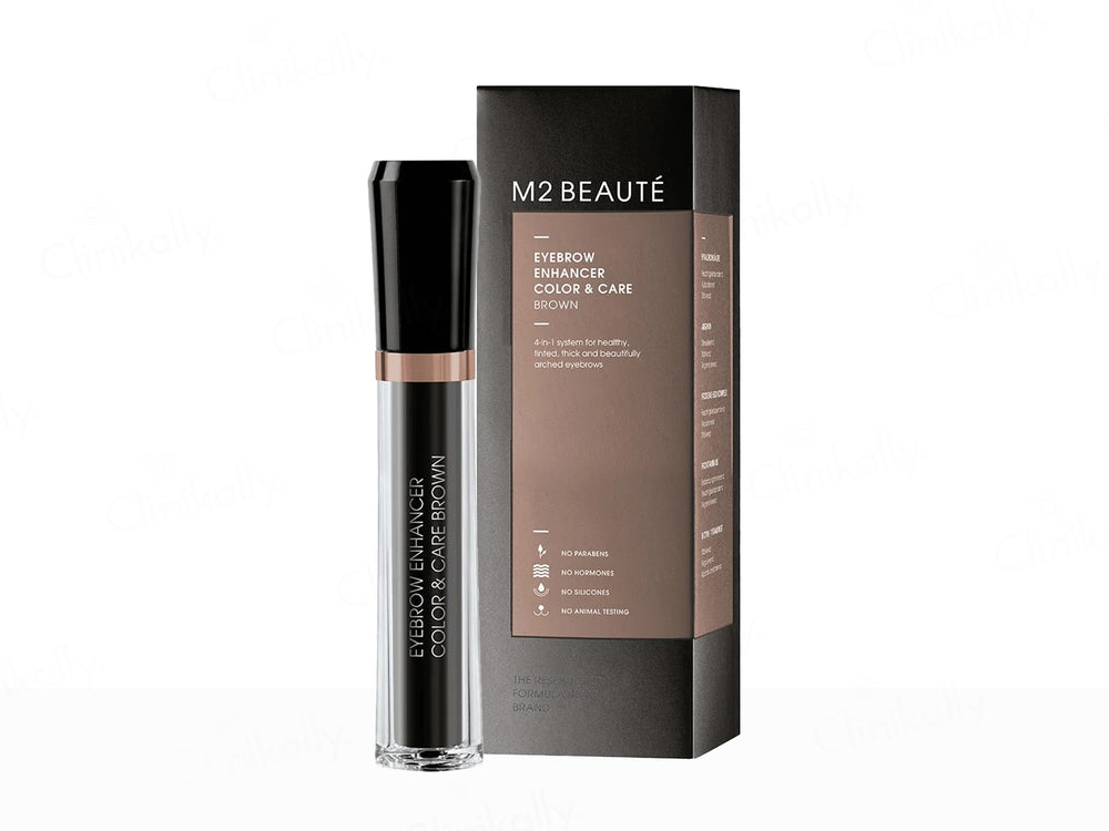 M2 BEAUTE Eyebrow Enhancer Color & Care - Brown