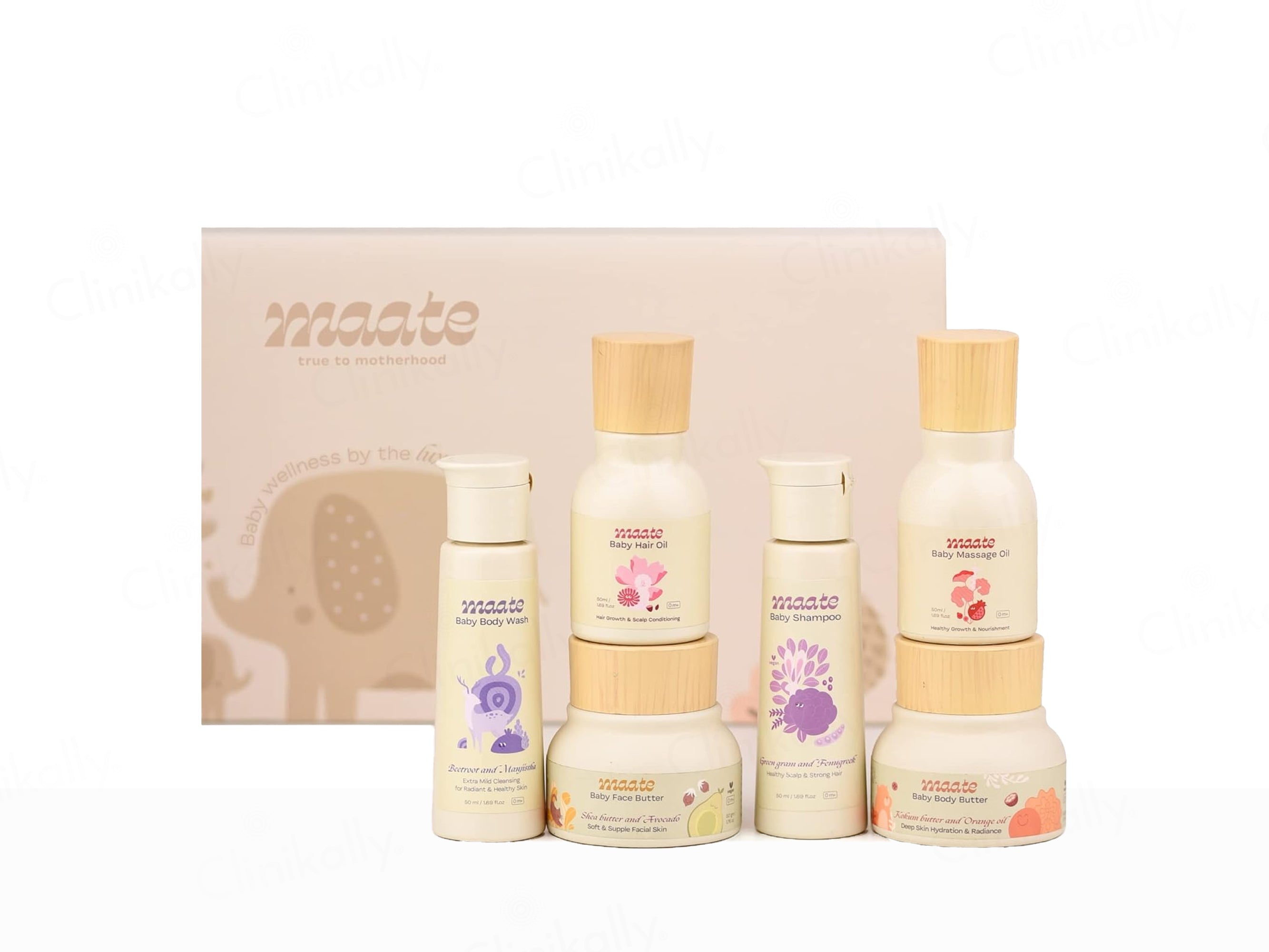 Maate Baby Skincare Wellness Box Gift Set