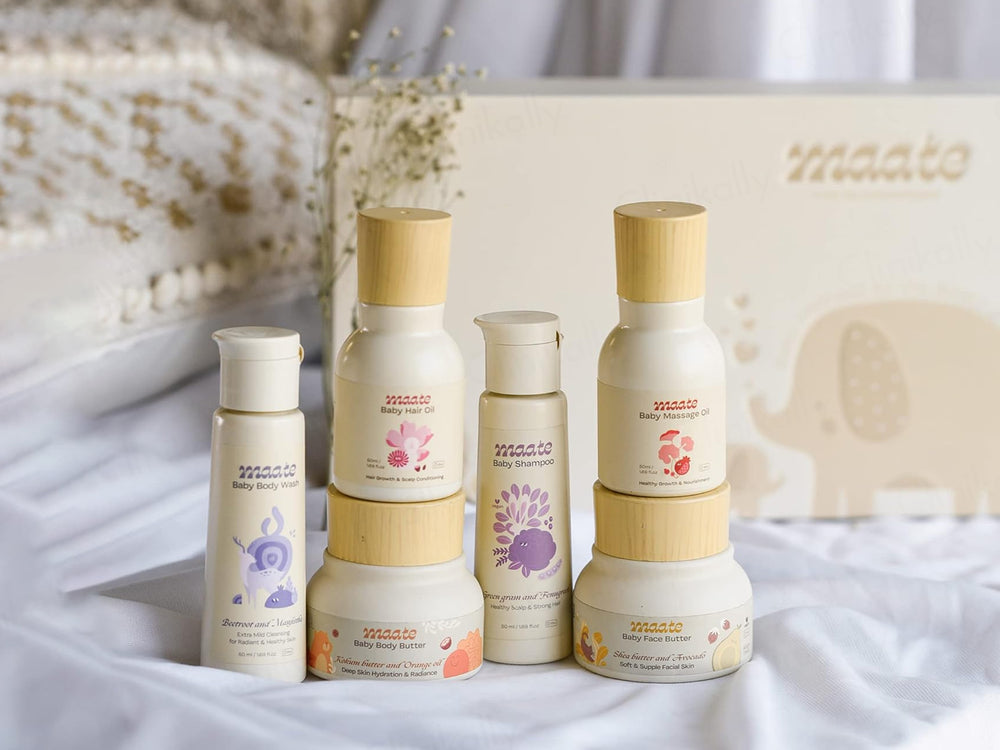 Maate Baby Skincare Wellness Box Gift Set