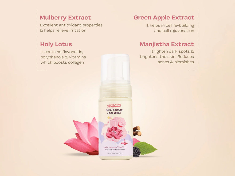 Maate Kids Foaming Face Wash