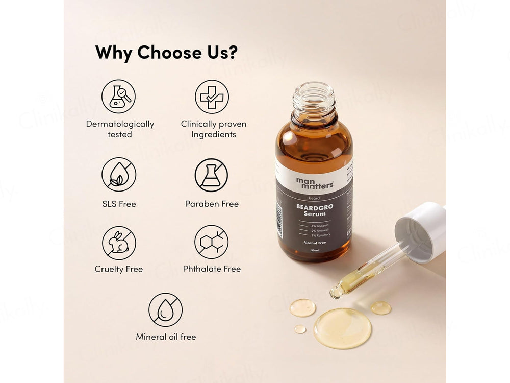 Man Matters Beardgro Serum For Beard