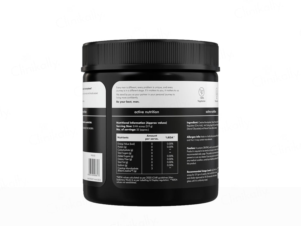 Man Matters Creatine Monohydrate Nutraceutical Powder - Mixed Fruit Flavour