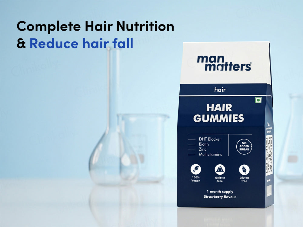 Man Matters Hair Gummies - Strawberry Flavour