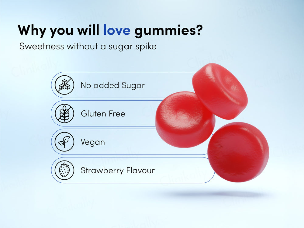 Man Matters Hair Gummies - Strawberry Flavour