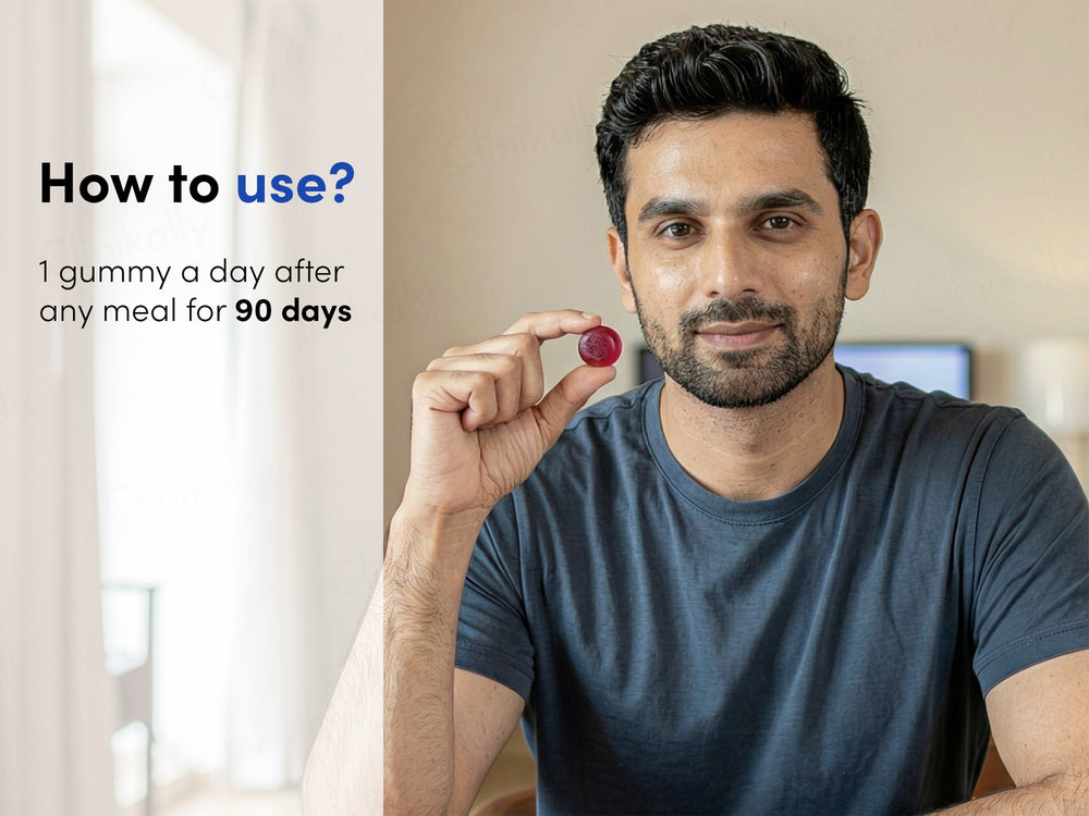 Man Matters Hair Gummies - Strawberry Flavour