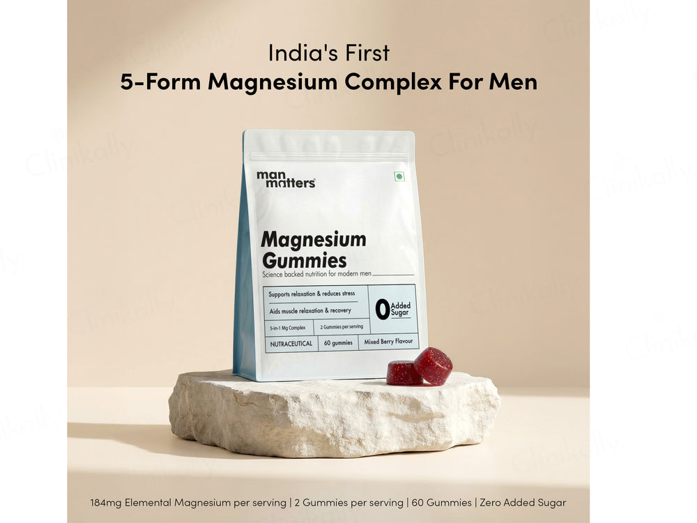 Man Matters Magnesium Gummies - Mixed Berry Flavour