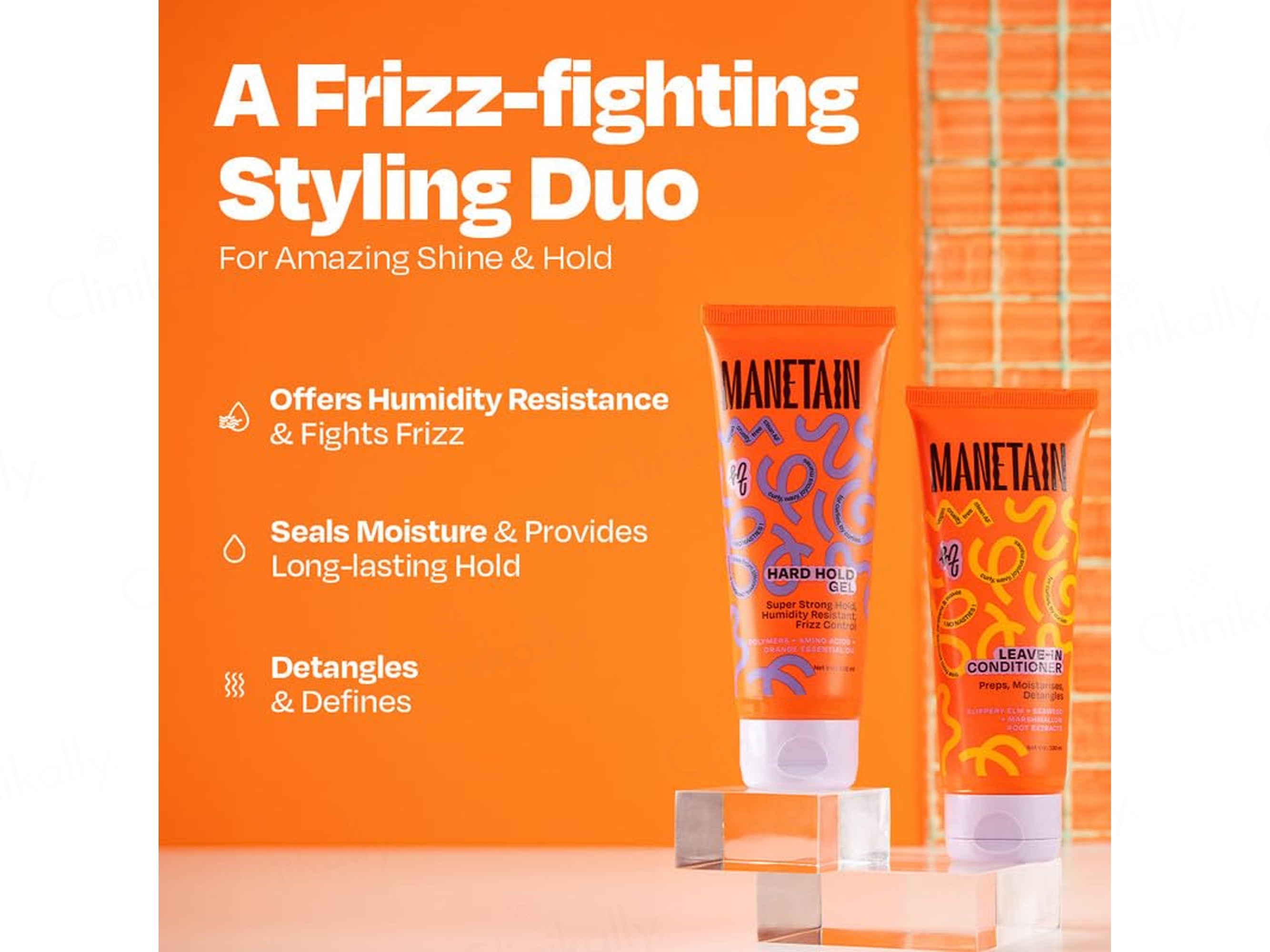 Manetain Hydrate & Hold Curl Kit