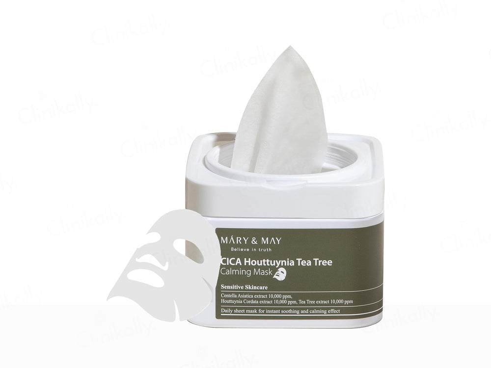 Mary&May Cica Houttuynia Tea Tree Calming Daily Sheet Mask