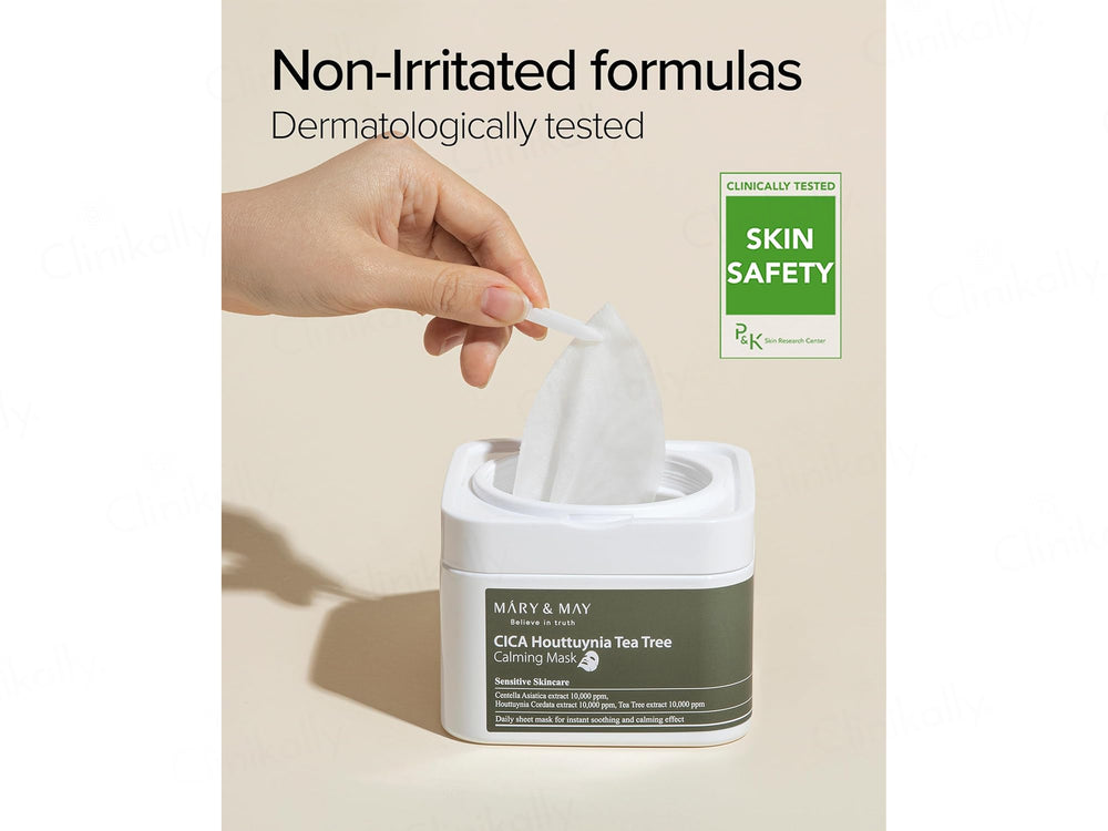 Mary&May Cica Houttuynia Tea Tree Calming Daily Sheet Mask