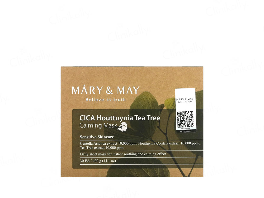 Mary&May Cica Houttuynia Tea Tree Calming Daily Sheet Mask