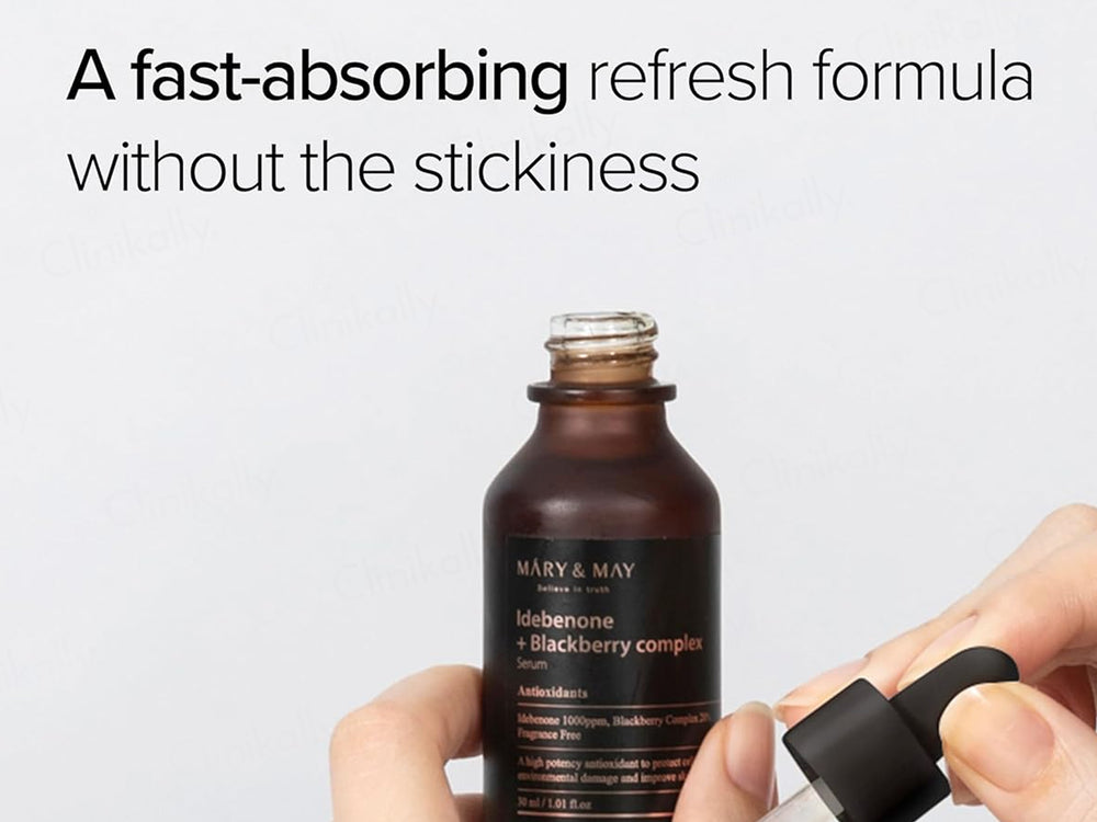 Mary&May Idebenone + Blackberry Complex Serum