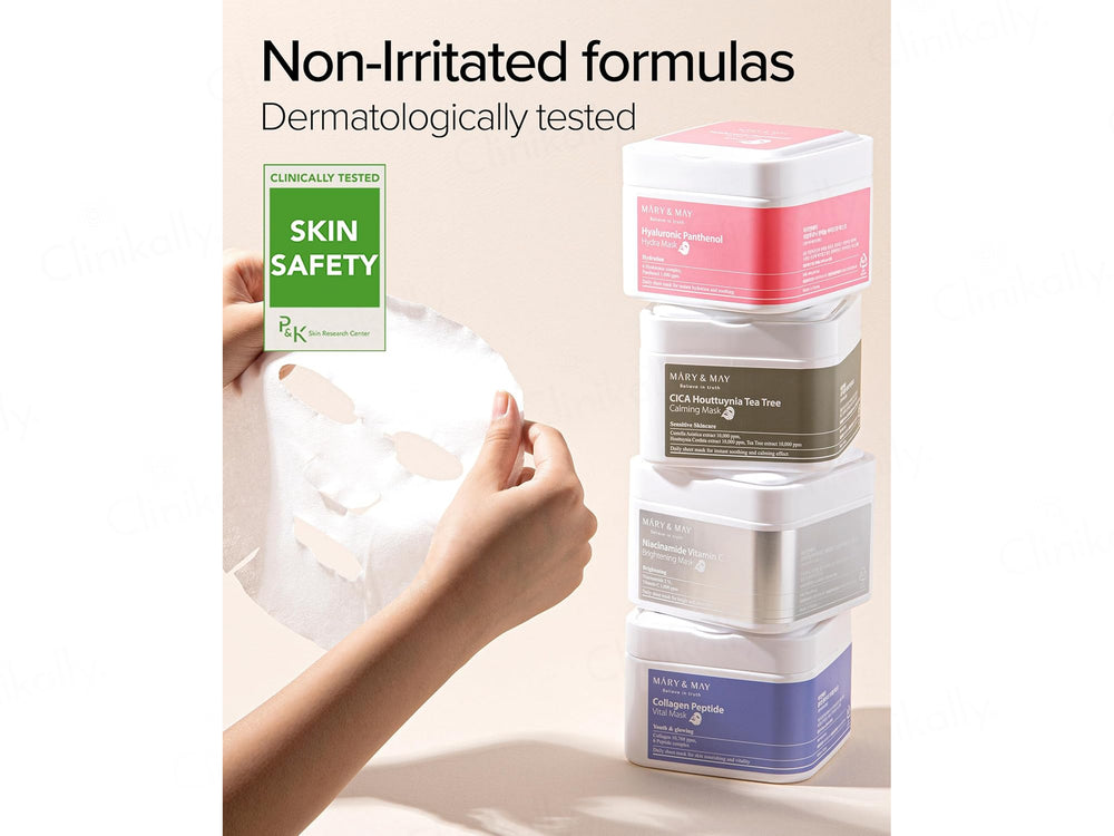 Mary&May Niacinamide Vitamin C Brightening Daily Sheet Mask