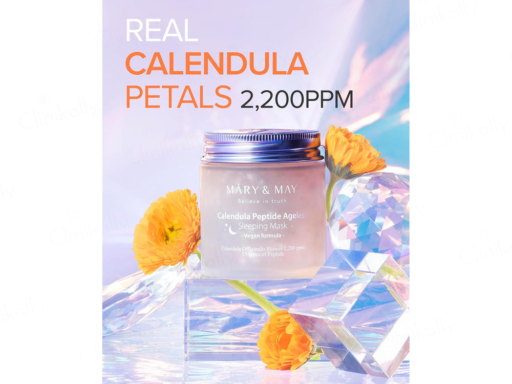 Mary&May Vegan Calendula Peptide Ageless Overnight Gel Sleeping Mask