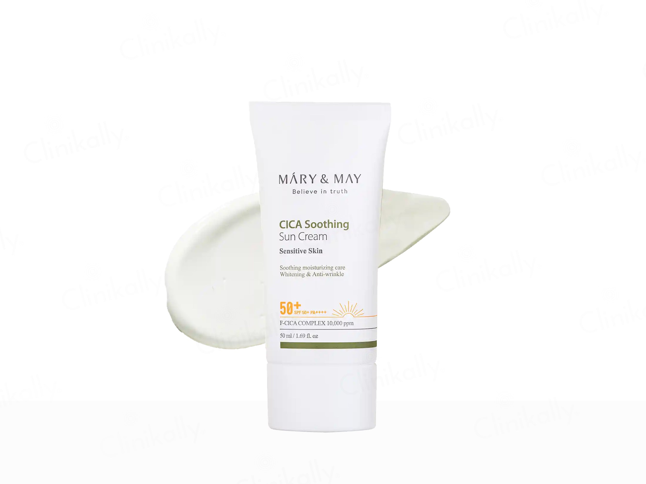Mary&May Vegan Cica Soothing Sun Cream SPF 50+ PA++++