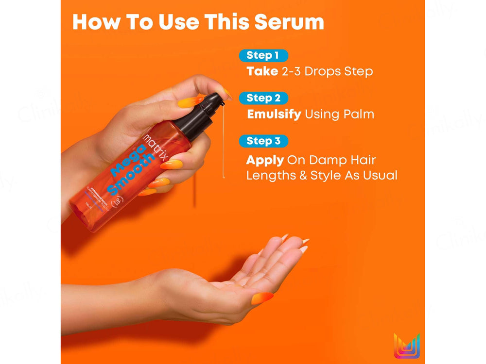 Matrix Mega Smooth Professional Hair Serum
