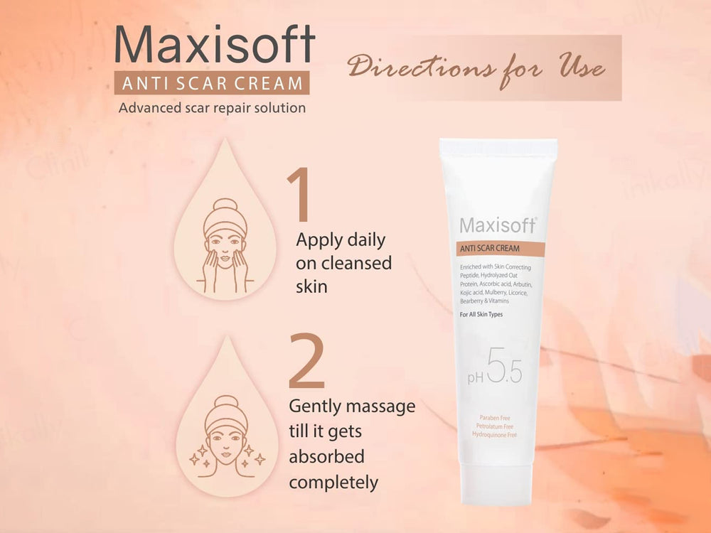 Maxisoft pH 5.5 Anti Scar Cream
