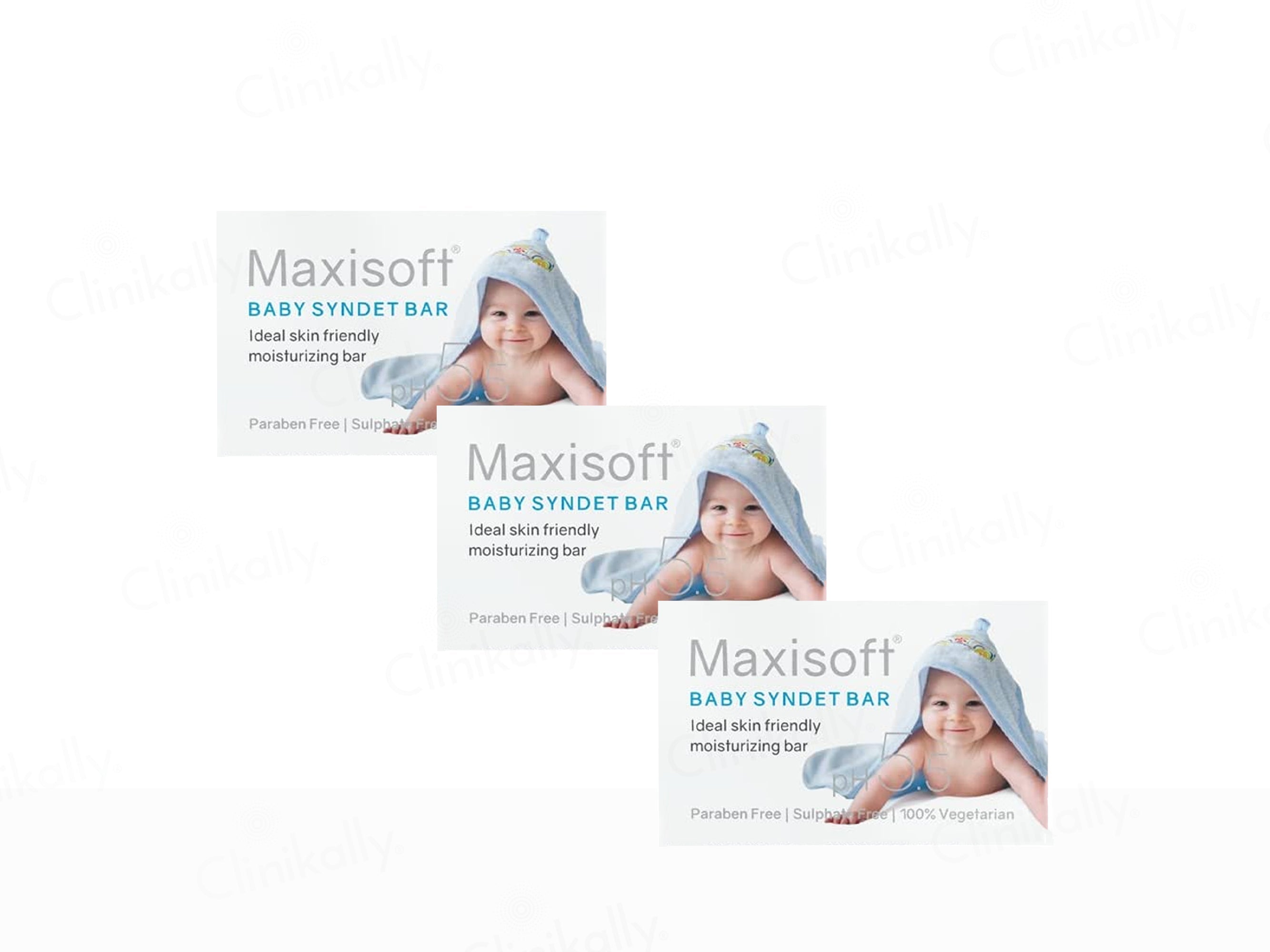 Maxisoft pH 5.5 Baby Bathing Bar